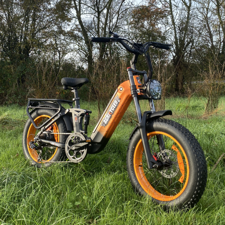 CR20 electric bike in orange